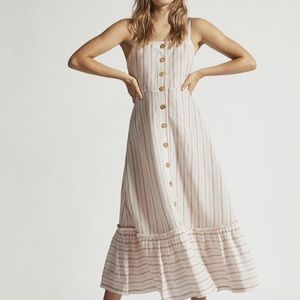 Oysho striped linen summer dress!